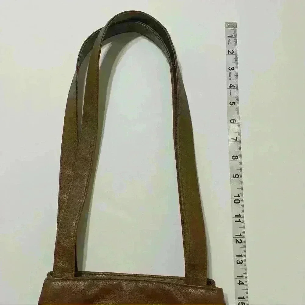 Dolce Vita leather Shoulder Bag Brown - Picture 13 of 13